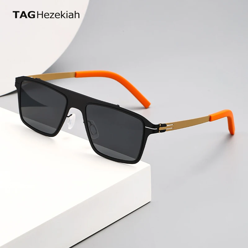 

2025 Steel sheet Sunglasses polarized Unisex Lightweight Protection for Outdoor Driving Sports Classic Retro Sun glasses AMG05