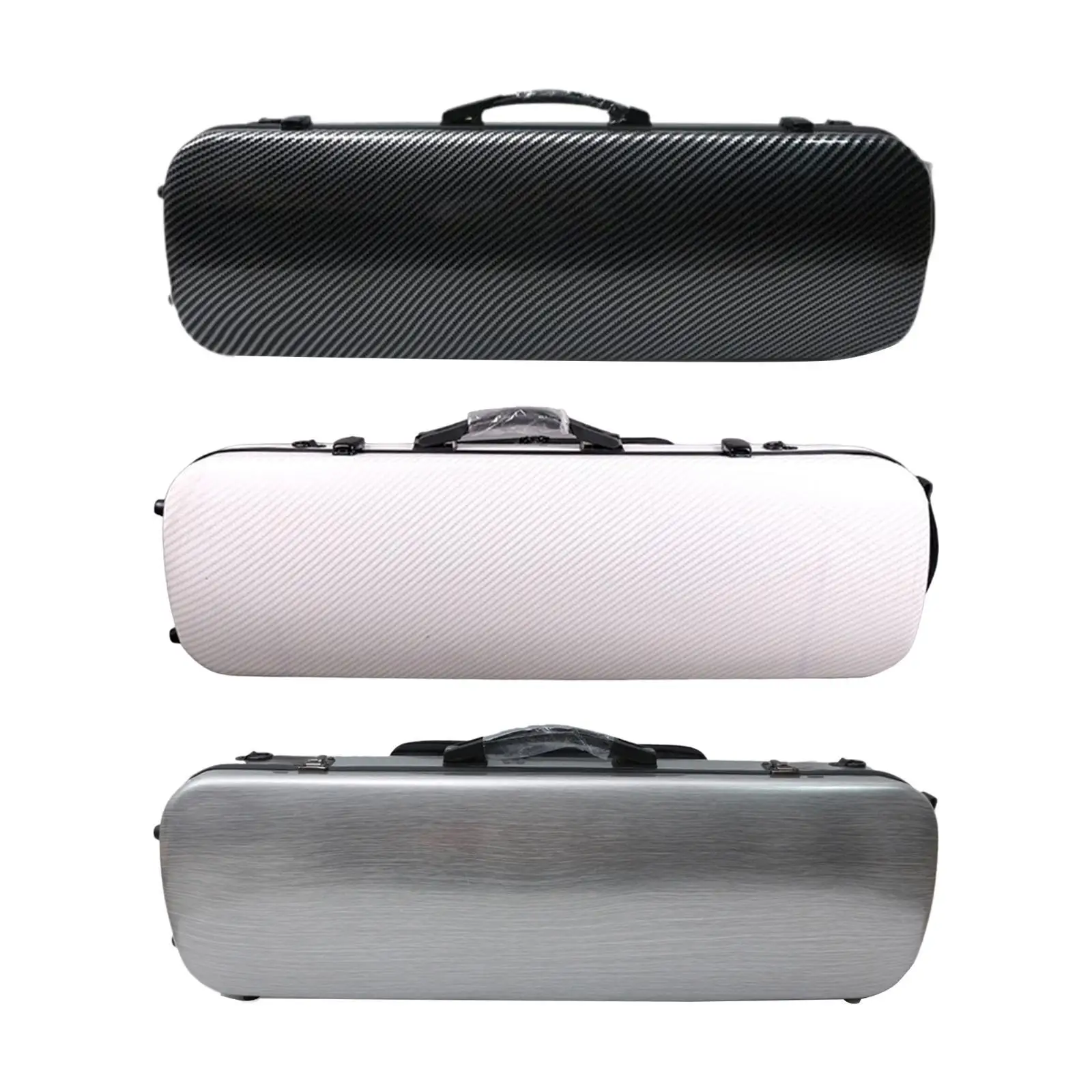 4/4 Violin Hard Case Protection with Hygrometer Violin Storage for Outdoor Beginner