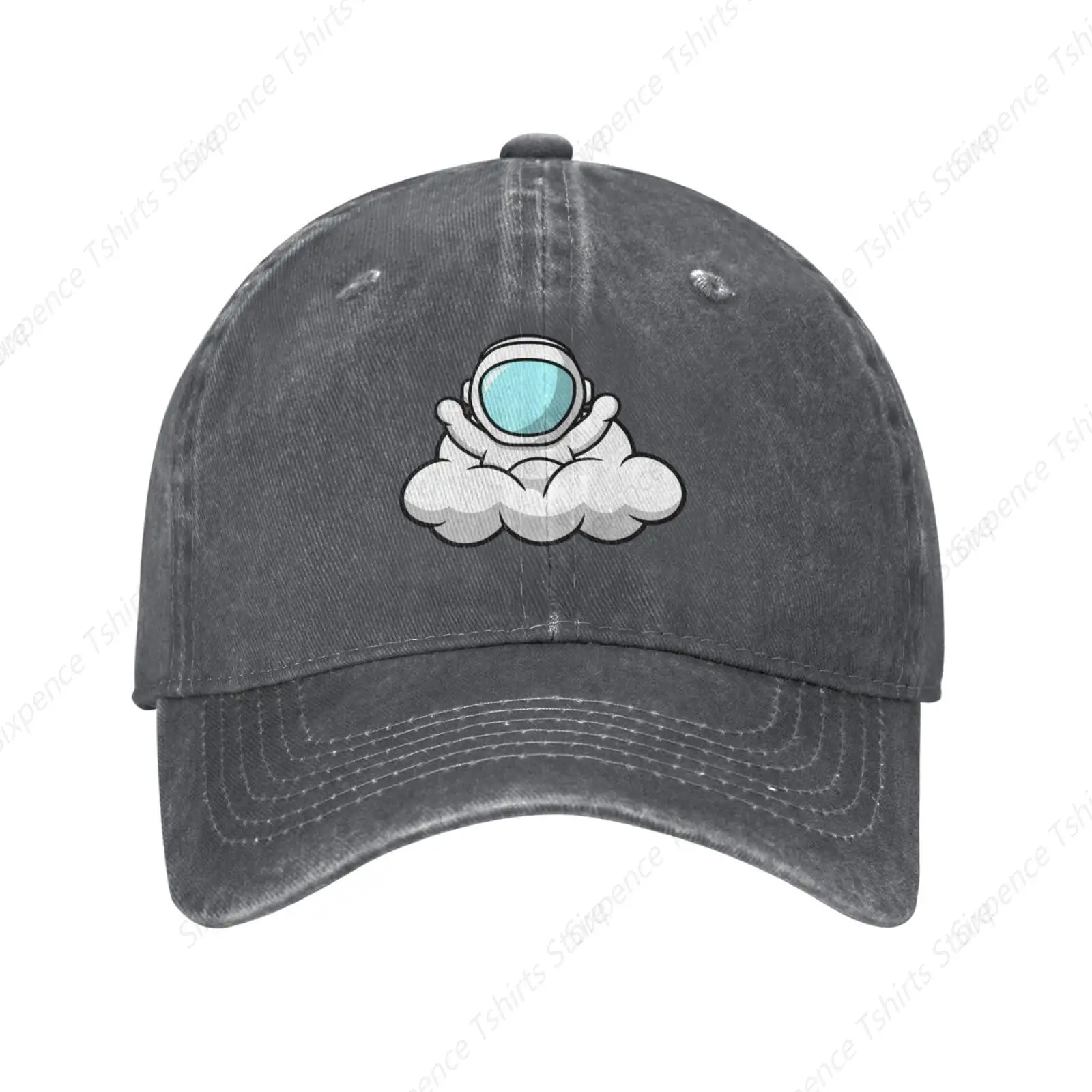 Astronauts in The Clouds Baseball Cap Women Men Hat Vintage Cowboy Hats Trucker Sun Hat