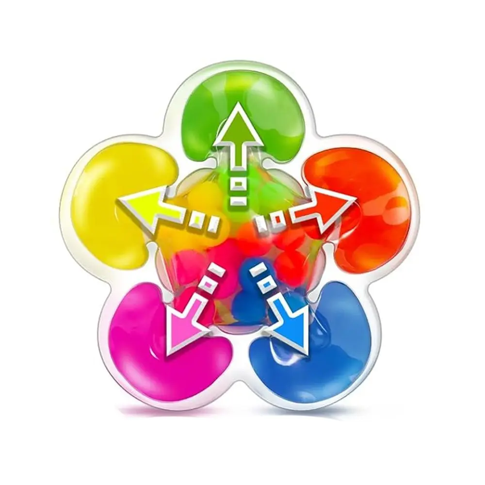 Alfombra plegable, juguete para apretar con Motor fino, clasificación de colores, animales, mariposas, juguetes para pellizca, juguetes coloridos de clasificación de colores de dibujos animados
