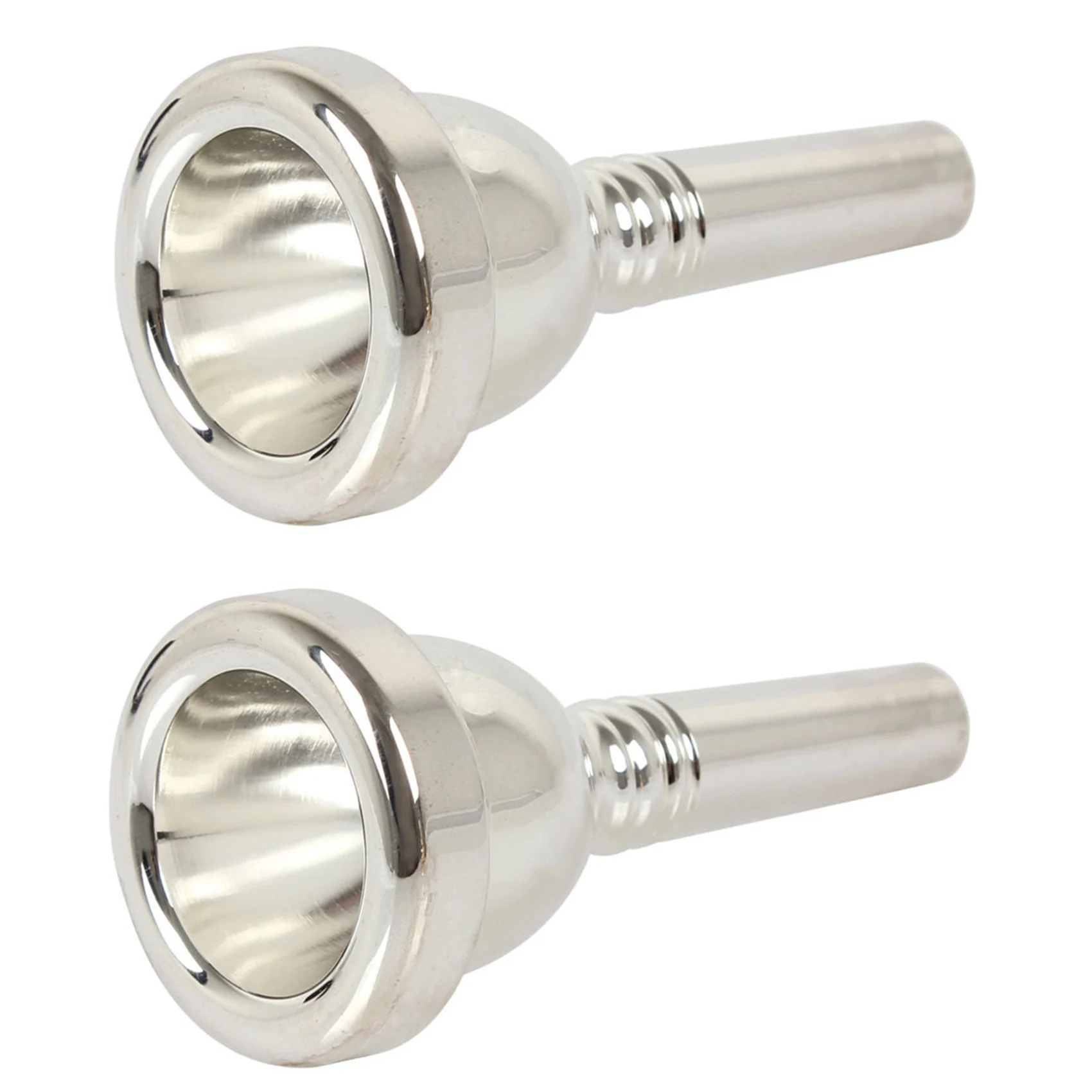 NALFI-2X 12C Small Shank Trombone Silver Mouthpiece New