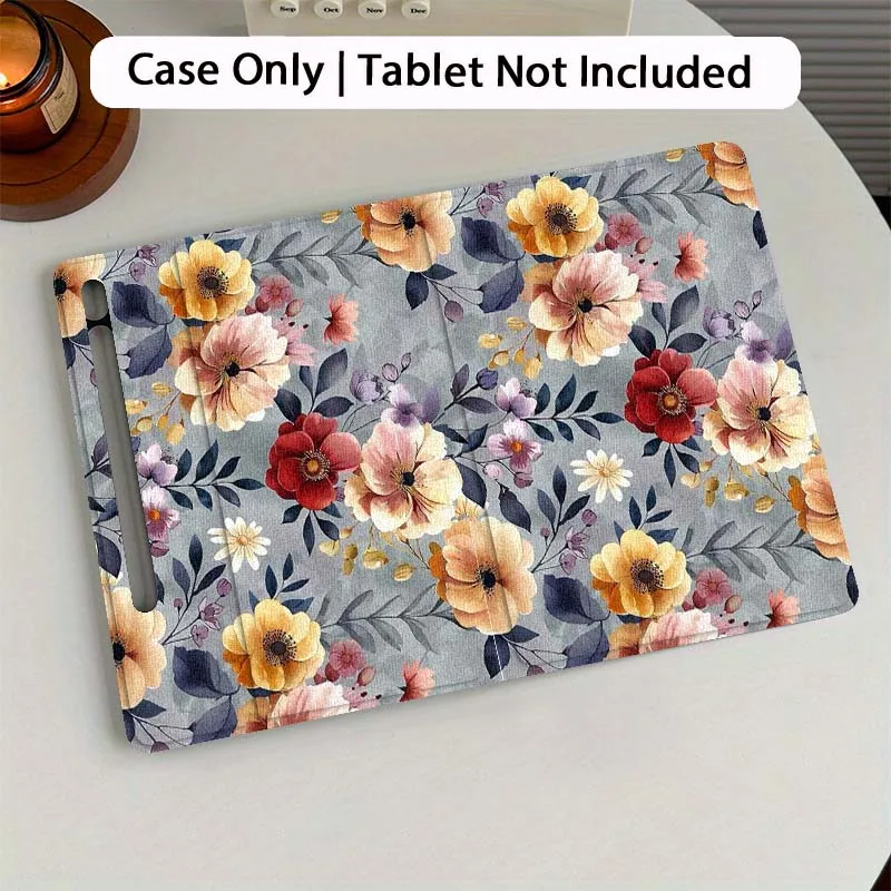 

Beautiful floral fragments Tablet Case For Samsung Galaxy Tab S7 S8 S9 S10 FE Plus 12.4 13.1 Inch