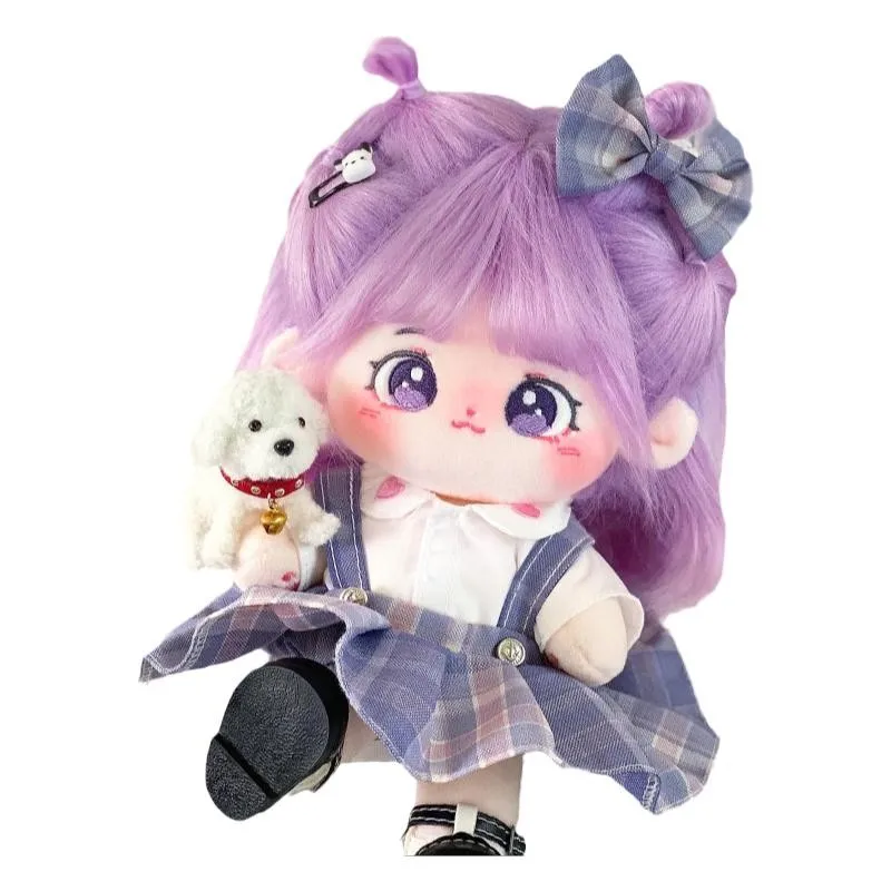 20cmのかわいい綿のぬいぐるみ、大きな目のタオシぬいぐるみアイドル、着せ替え可能なスーパースターフィギュア、女の子と子供へのプレゼント