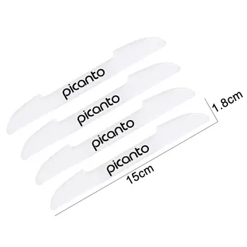 4 ks samolepek na dveře auta, protikolizní proužky, autopříslušenství pro Kia Picanto Morning GT-Line X-Line S 2017 2016 2015 2014 6 nejlepší prodej Styling vozu Kia Picanto - №2