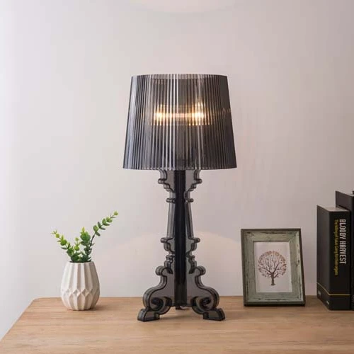 Acrylic Desk Lamp Creative Simplicity for Bedroom Study Room Personalized Decoration Baroque Ghosting Table Light Room Decor