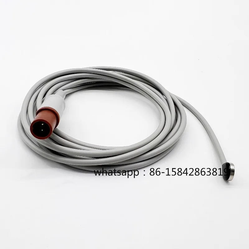 Reusable Patient Temperature Probe Adult Skin/ Rectal M21078A Compatible for Philips