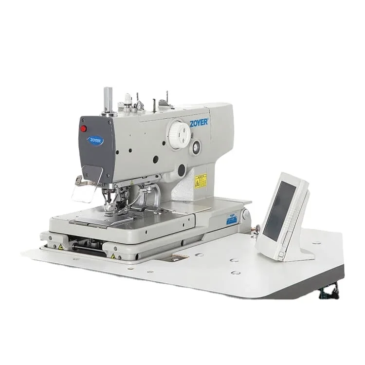 ZY9820 Zoyer High Speed Automatic Eyelet Button Holing Machine Apparel Machinery Electronic Industrial Machine 120 5-50mm price