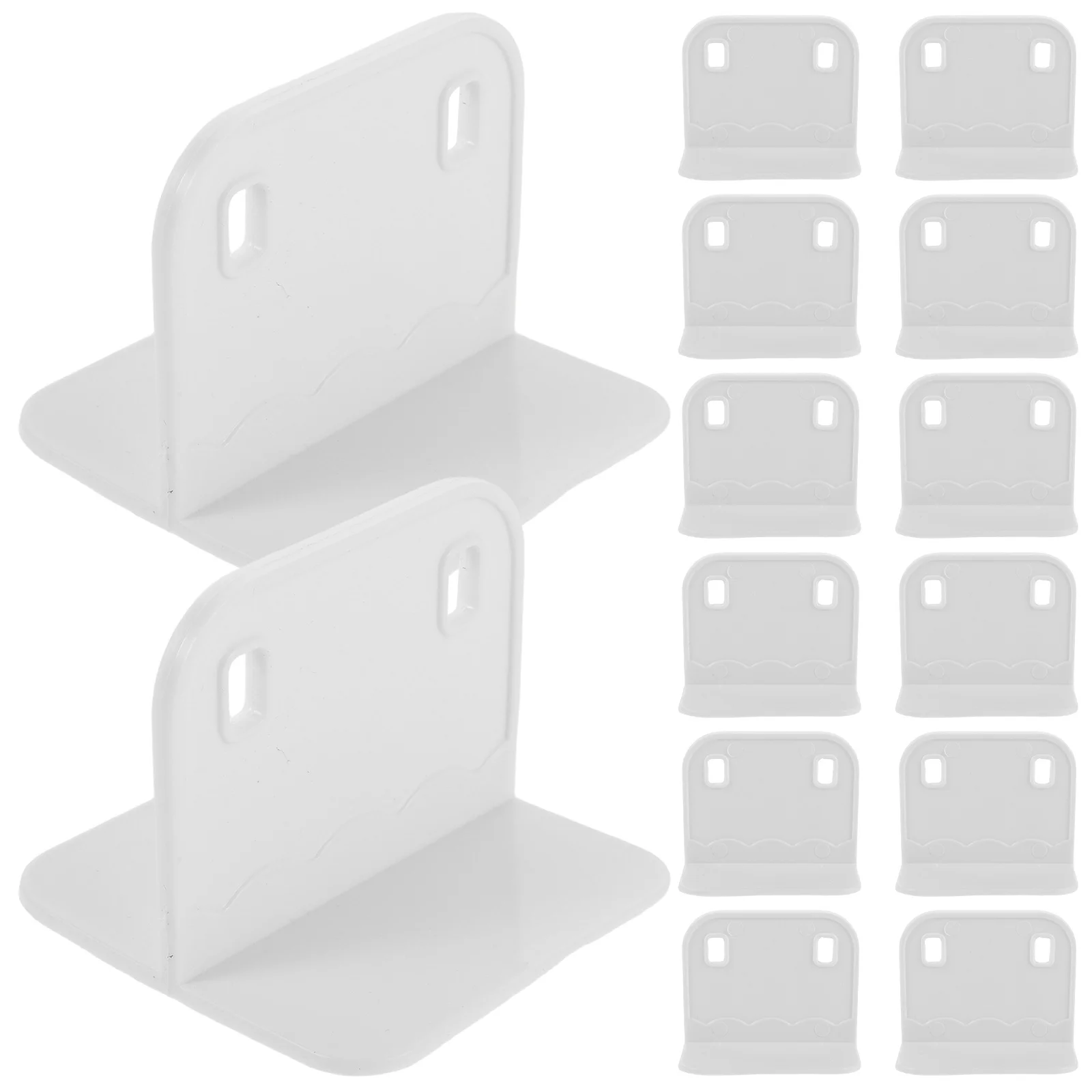 Base di fissaggio stabilizzatore per box da 20 pezzi Supporto antiscivolo universale senza trapano per supporto di sicurezza domestico per recinzione