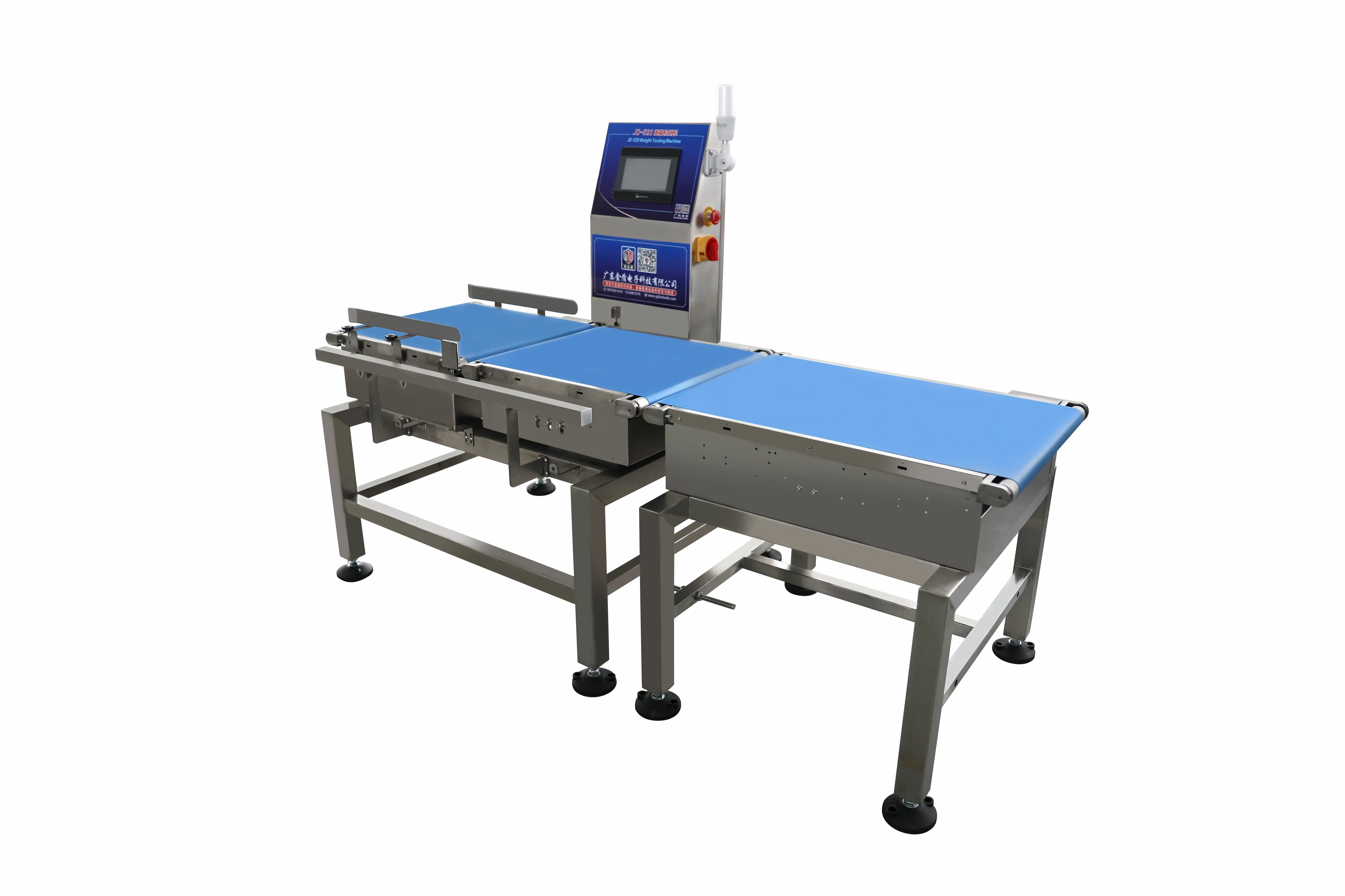 Food Packaging Line Conveyor Carton Box Dynamic Belt Weighing Scale Checkweigher Machine