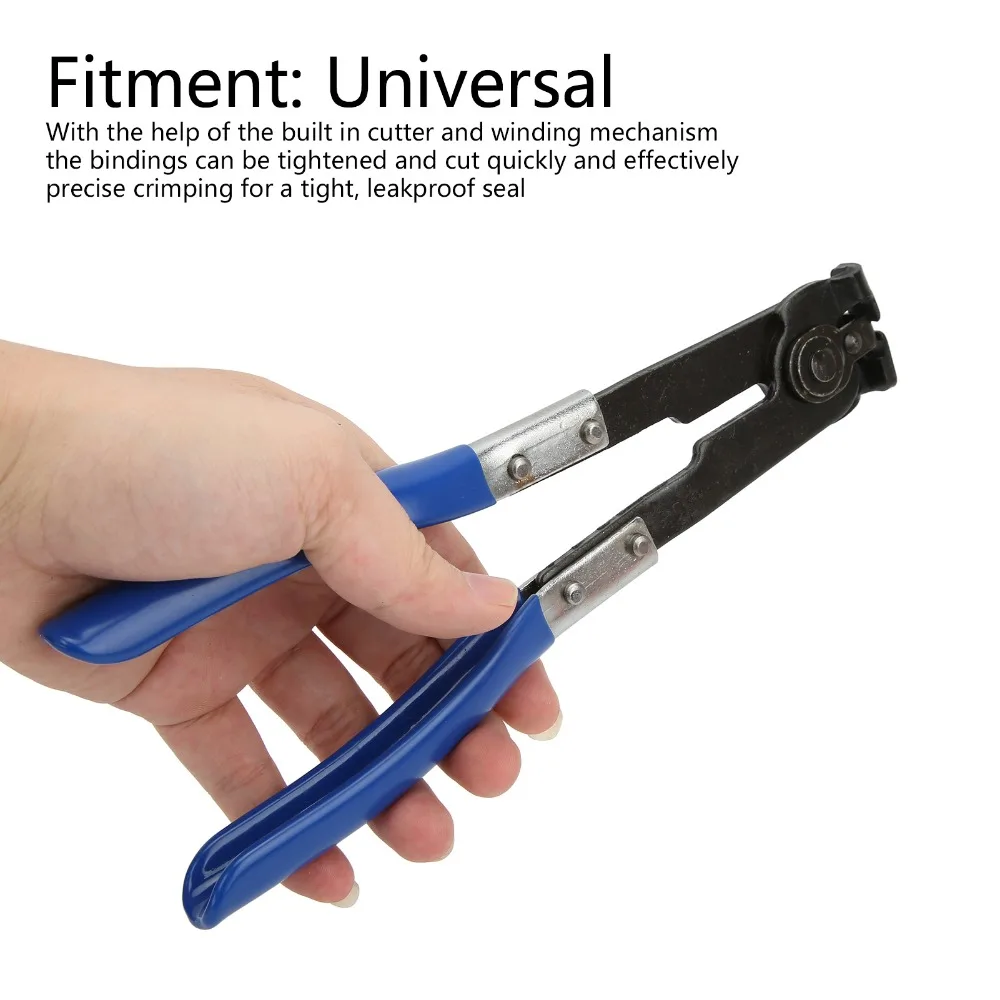 Wear Resistant CV Boot Clamp Pliers Rubber Grip Anti-Slip Auto Repair Tools Universal Axle Boot Clamp Pliers Auto Shop