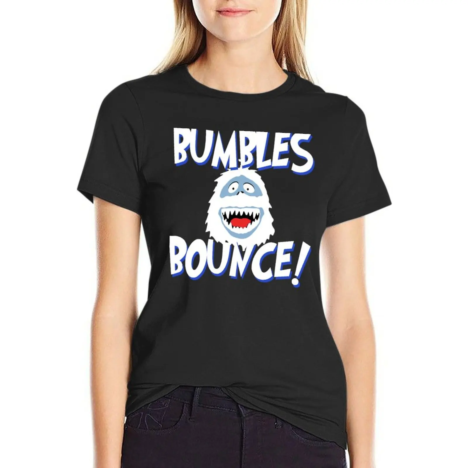 

bumbles bounce T-Shirt anime clothes sports fans funny customs design your own oversized t shirts for Women