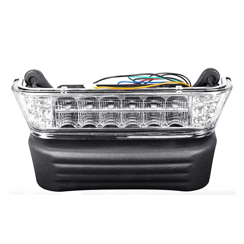 

12V Deluxe LED Golf Cart Head Light with Bumper for Club Car Precedent 2004-UP Electric Part 102524801