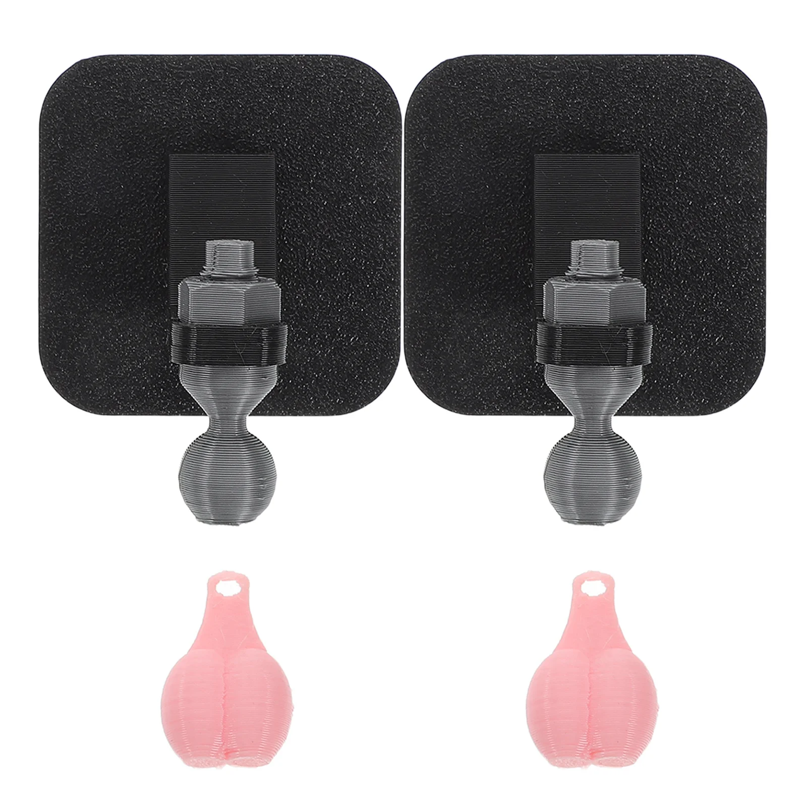 

2 шт., шаровой чехол для мини-прицепа для грузовиков, забавный дизайн, простая установка, прочная защита для буксировки, автомобильный экстерьер