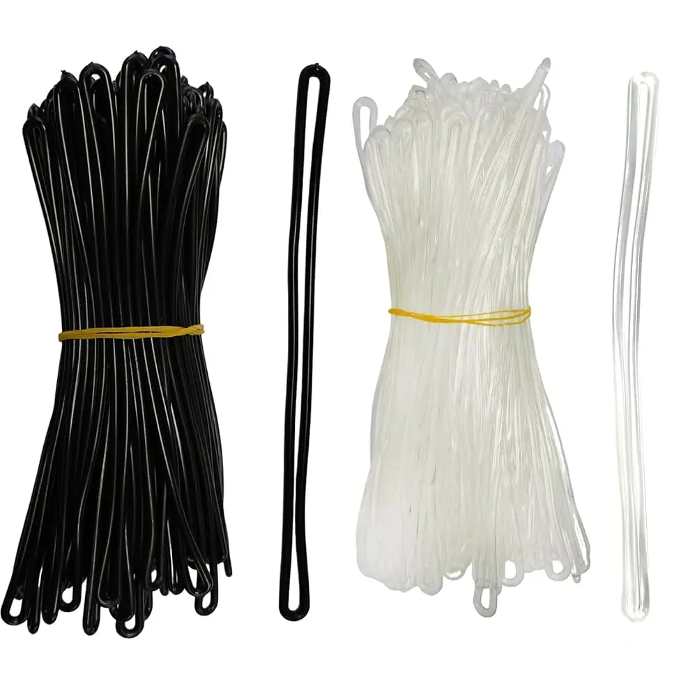 

Набор из 200 прозрачных пластиковых ремешков для багажных бирок длиной 5,7 дюйма – прозрачные петли для багажных бирок, именных бирок, идентификационных бейджей и дорожных принадлежностей.