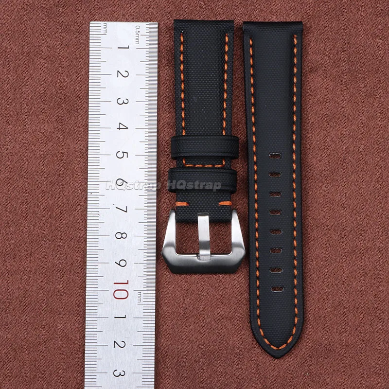 Nylon Watch Strap 22mm for Huawei Watch Gt4/3/2 Watchband Soft Canvas Bracelet for Seiko Sport Comfortable Replacement Wristband