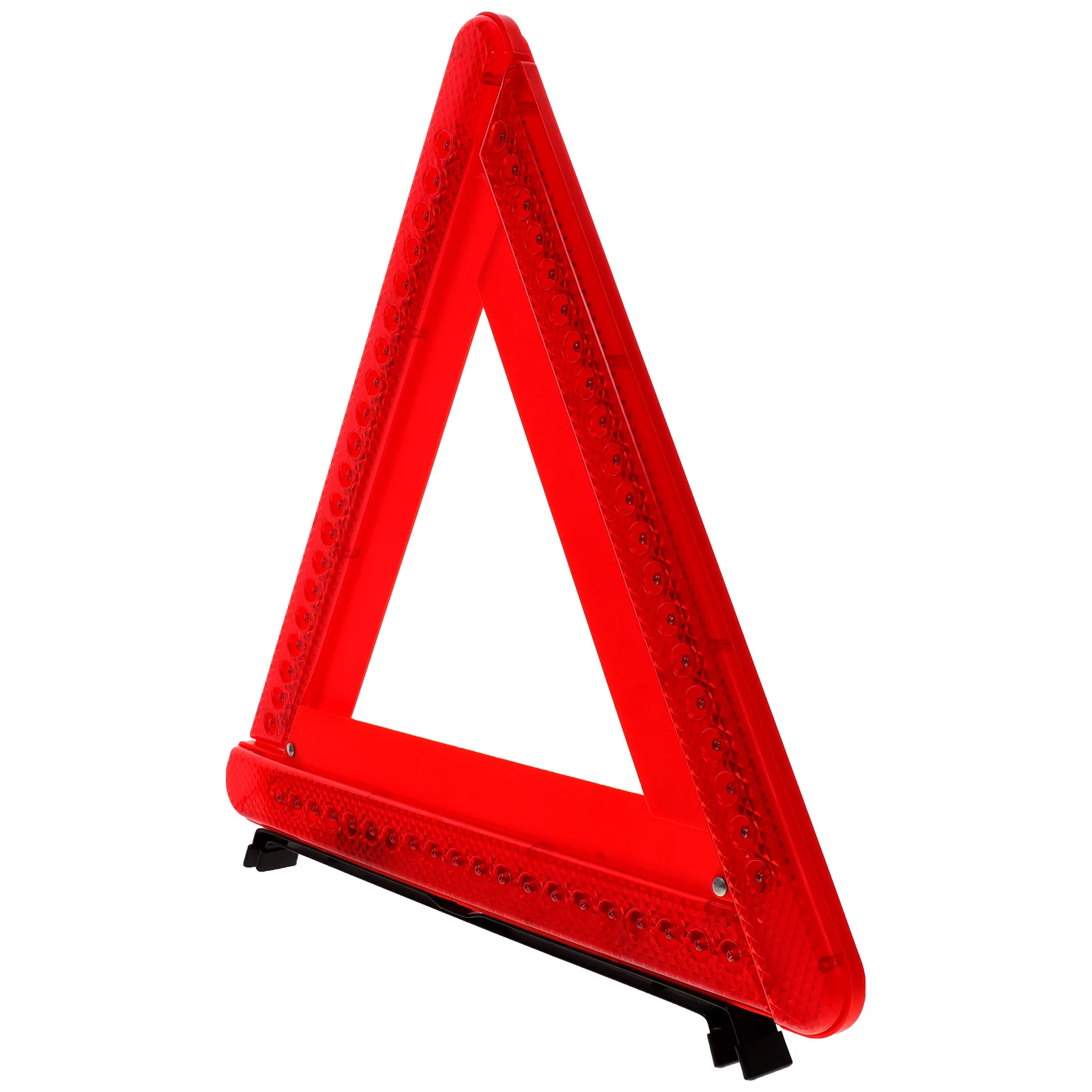 

Triangle Warning Light Emblems Car Stop Sign Emergency Stands Signs Roadside Lighting Device LED Abs