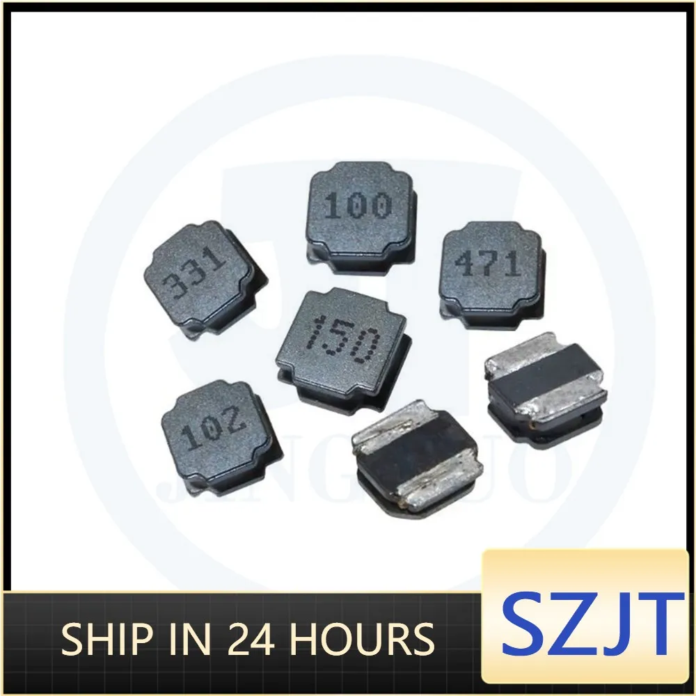 50pcs NR8040 SMD Magnetic Glue Shielded Power Inductor 1MH 2.2UH 68UH 100UH 680UH 1R5/3R3/331/471/102 8*8*4mm