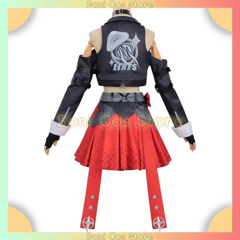 Akane Rin Neverness To Everness Cosplay Costume Women Character Disguise For Halloween Carnival And Stage Performance Role Play