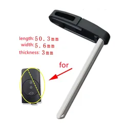 10pcs/lot Emergency Insert Smart Small Key Blade Replacement for Chery Tiggo 7 Chinese Vehicles