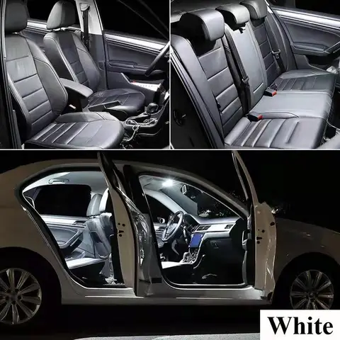 Автомобильный светодиодный внутренний светильник Canbus для Volkswagen VW Touareg 7L 7P 2003 2004 2005 2006 2007 2008 2011 20...