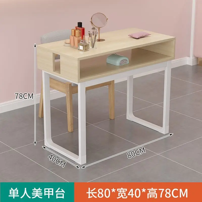 Log color e****mical Japanese style simple fashion single double light luxury solid wood