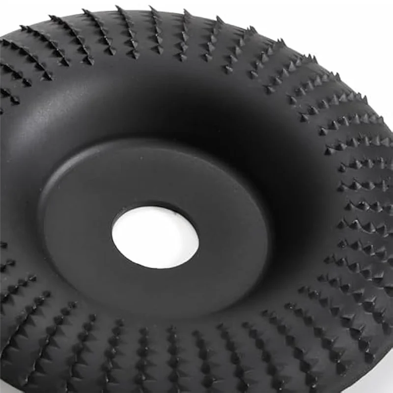 5Pc Angle Grinder Wood Carving Disc For 4In Or 4-1/2In,Wood Shaping Disc Grinder Cutting Wheel Grinding Disk Attachments