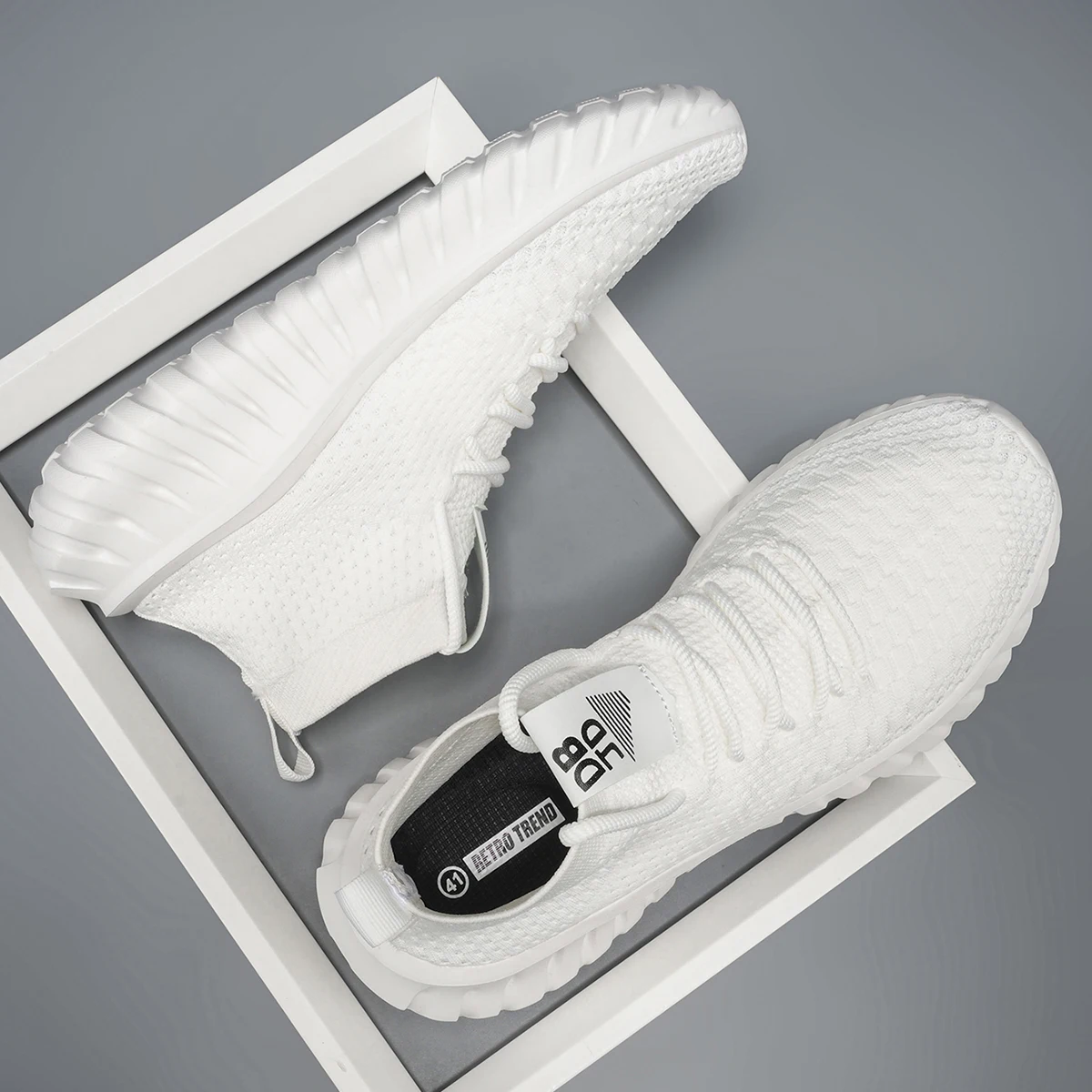 Herren-Sportschuhe in Übergröße mit Breiter Form für Outdoor-Wandern und Laufen, Bequeme, Vielseitige und Modische Schuhe für Paare – Detail 4