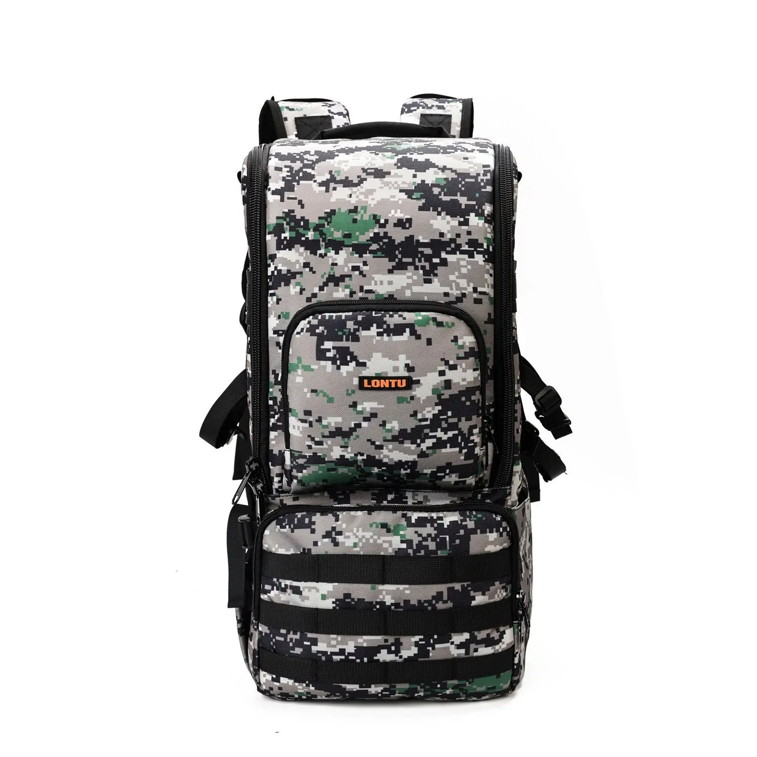 Sonderangebot: Digitaler Tarnmuster-DSLR-Rucksack für 600-800 Teleobjektive, Festbrennweite, Reise-Fototasche, Stoßfest