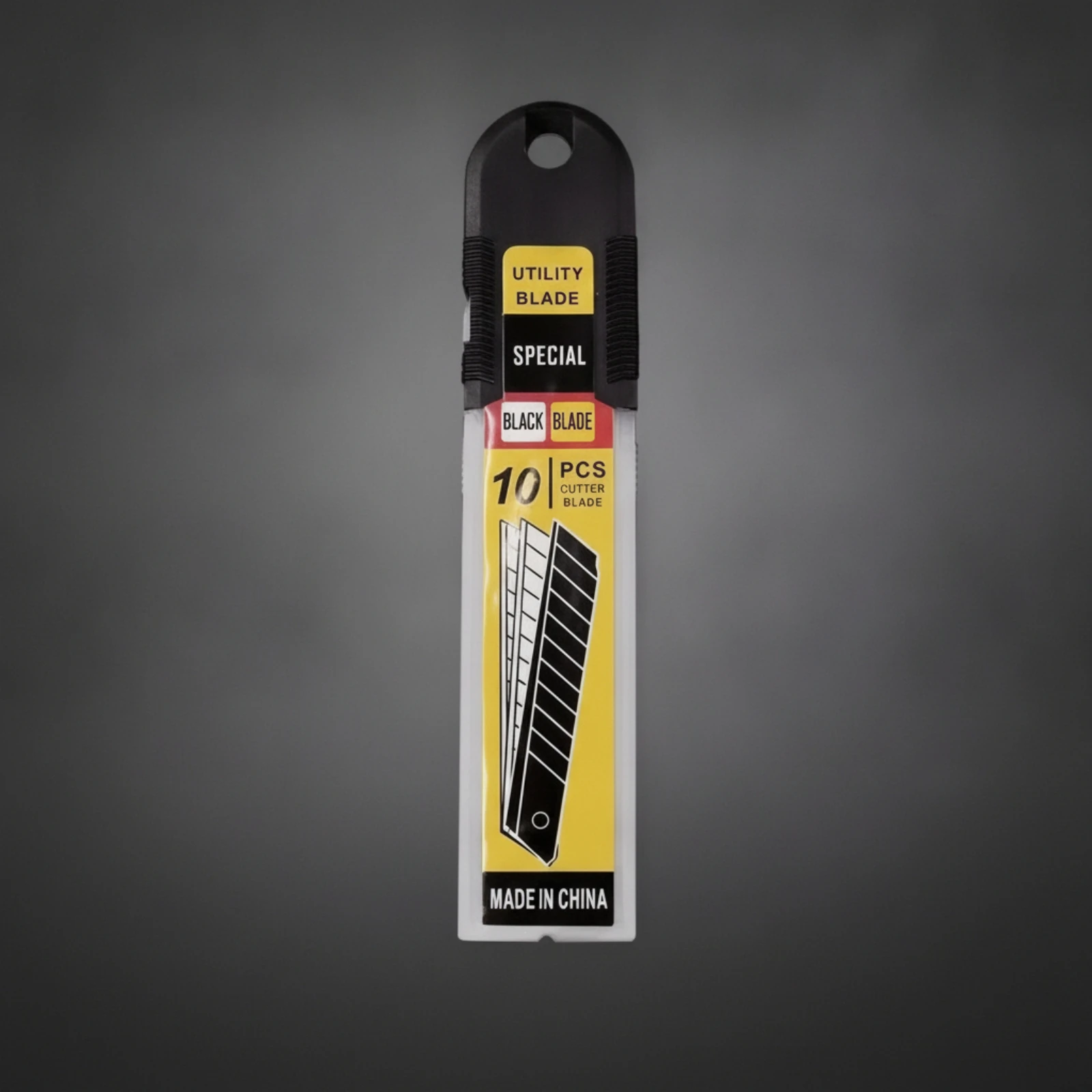 10 Pieces Utility Blade Blades High-Carbon Steel Utility Blade Replacement Blades Sharp Long-Lasting for DIYers, Workshop
