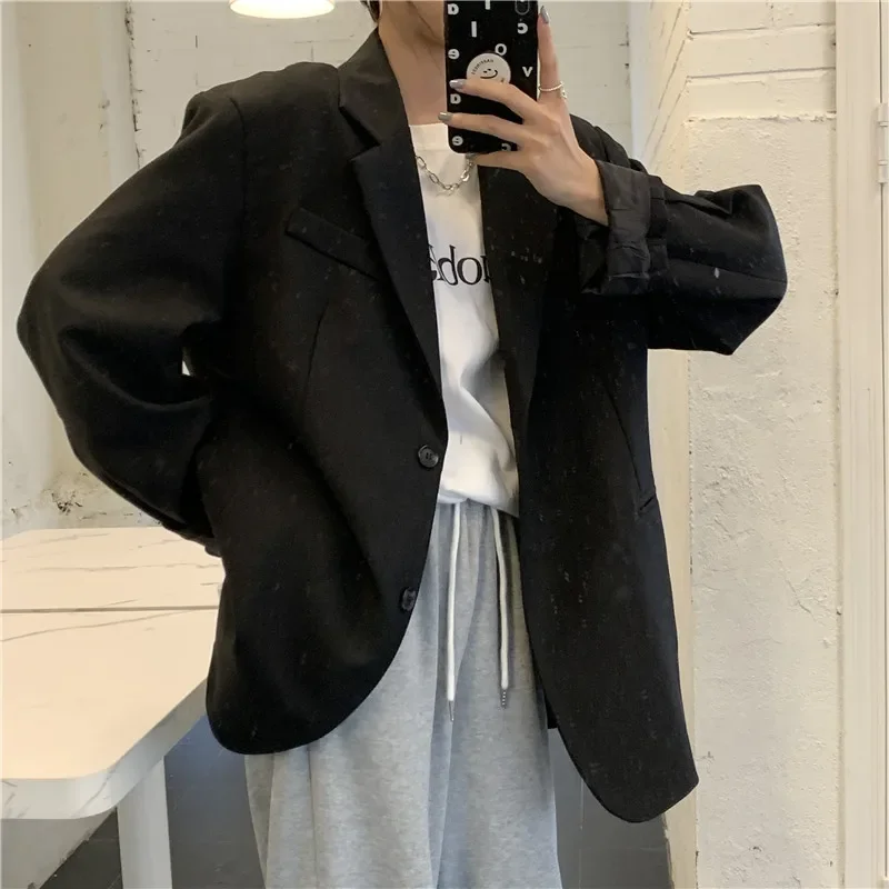 JMPRS Suit Jacket Women\'s 2022 New Korean style Oversize Design Casual Suit All Match Fashion Blazer Mujer Office Lady Coat