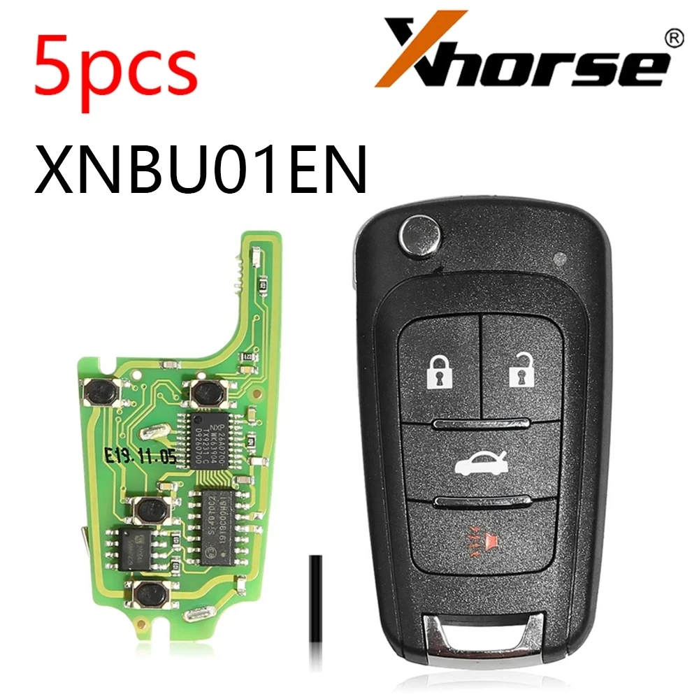 1/2/5pcs Xhorse XNBU01EN XNDS00EN XNHO00EN XNFO01EN XNAU02EN XNHY02EN VVDI uniwersalny bezprzewodowy zdalny kluczyk samochodowy do VVDI Mini