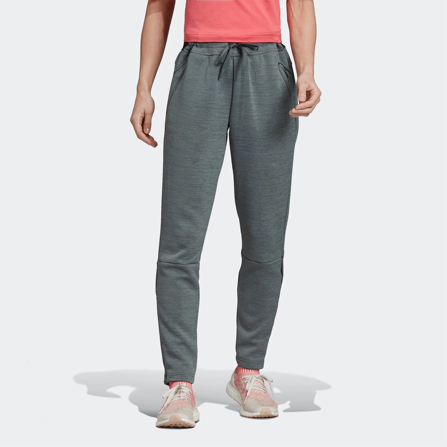 

Оригинальные сезонные новые женские спортивные брюки в клетку Adidas W Zne Pt DY9340