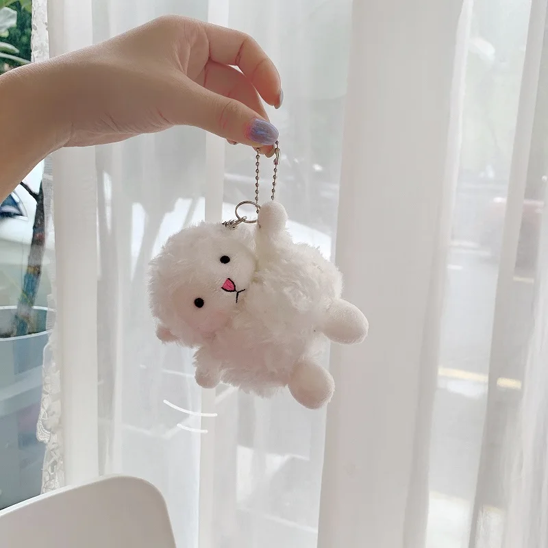 

Earphone Case for Airpods 4 1 2 3 Pro 2 3 Cute Cartoon Little Lamb Wireless Bluetooth Headset Protective Plush Doll Soft Cover