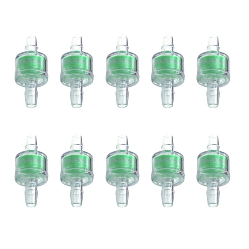 

10PCS Aquarium Air Pumps Check Valves Protector Check Valves for Fish Tanks Joint Tubes Hose for Household Aquarium