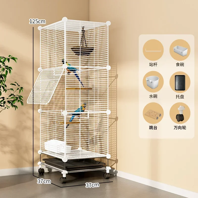 Special Canary Bird Cages Parrot Budgie Outdoors Portable Large Bird Cages Luxury Park Breeding Gaiolas Birds Supplies