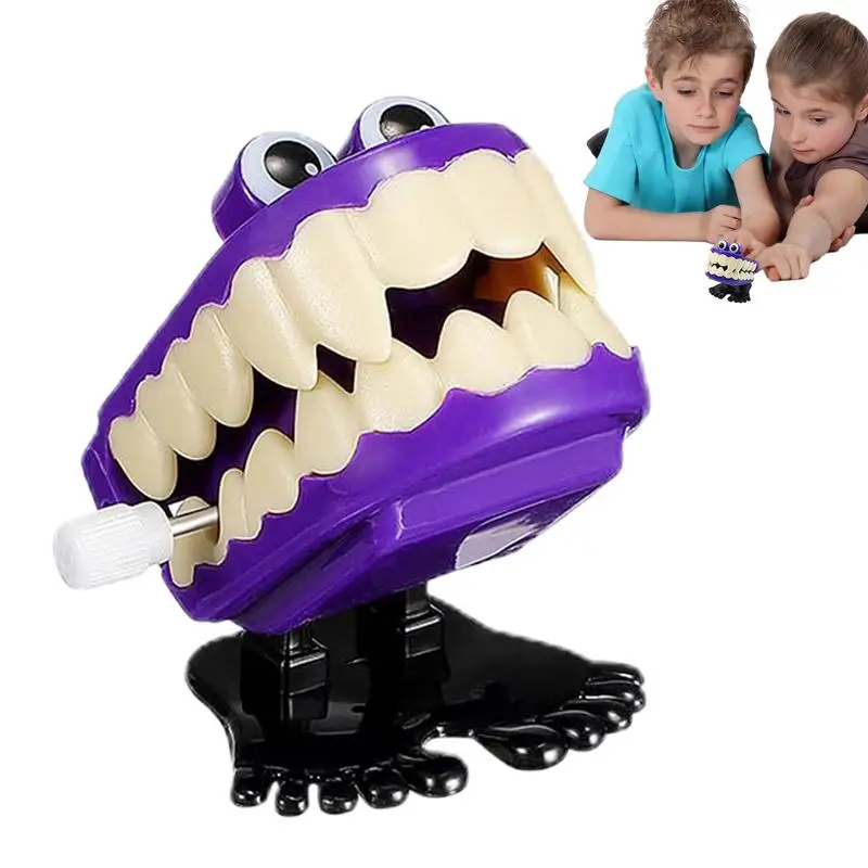 

Walking Teeth Toy Funny Small Feet Toy Gag Joke Toy Teeth Props Chattering Walking Toy Feet Knickknack For Boys And Girls