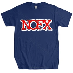 NOFX Rock Band Men's T-Shirt Size S - 3XL Hip Hop men cotton fashion tshirt male summer tee-shirt euro size