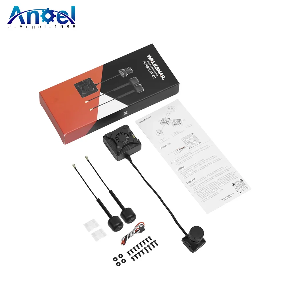 

Caddx Walksnail Avatar GT KIT 1080P 100fps Макс. 2 Вт VTX Двойные антенны с гиропотоком Датчик ночного видения Starvis II Дальний радиус действия