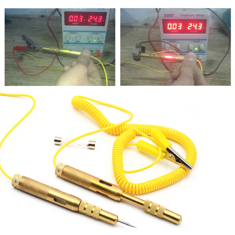 Electrical Voltage Tester Pen Automotive Car Light Lamp Test Pencil Probe Repair Pen