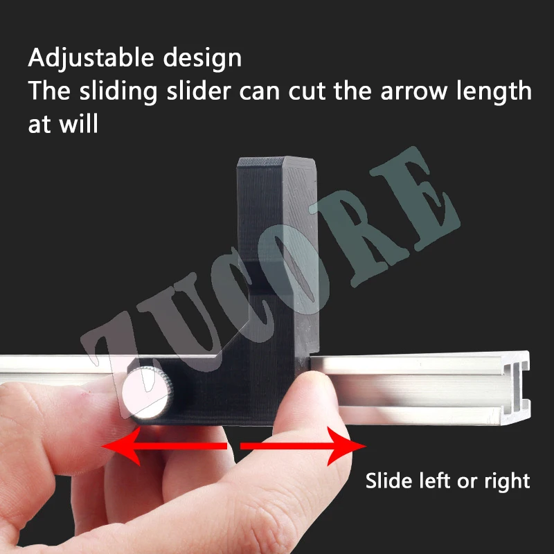 전기 화살표 샤프트 커터 미니 컷오프 톱 트리머 4.3 ~ 32 인치 절단 길이 탄소 섬유 및 섬유 절단 도구