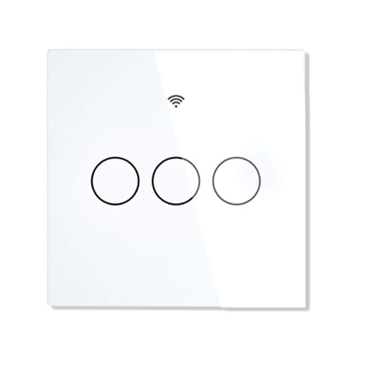 

WiFi Smart Light Switch RF433 No Neutral Wire Single Fire Smart Life Tuya App Control for Alexa Google Home 220V EU(3)