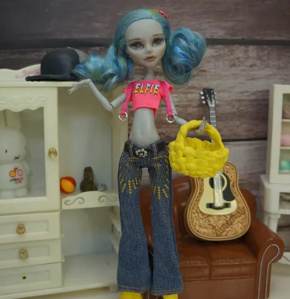 New different styles for choose accessories Casual doll clothes for MH Doll Fashion Cute Newest BBIKG447