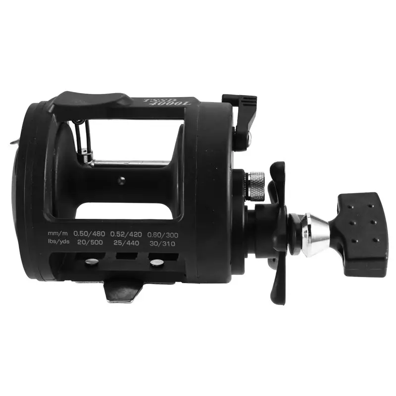 

L71A Saltwater Fishing Reel Pesca TSSD4000 Trolling Reel Drum Black Left-Handed Fishing Reel For Sea Fishing