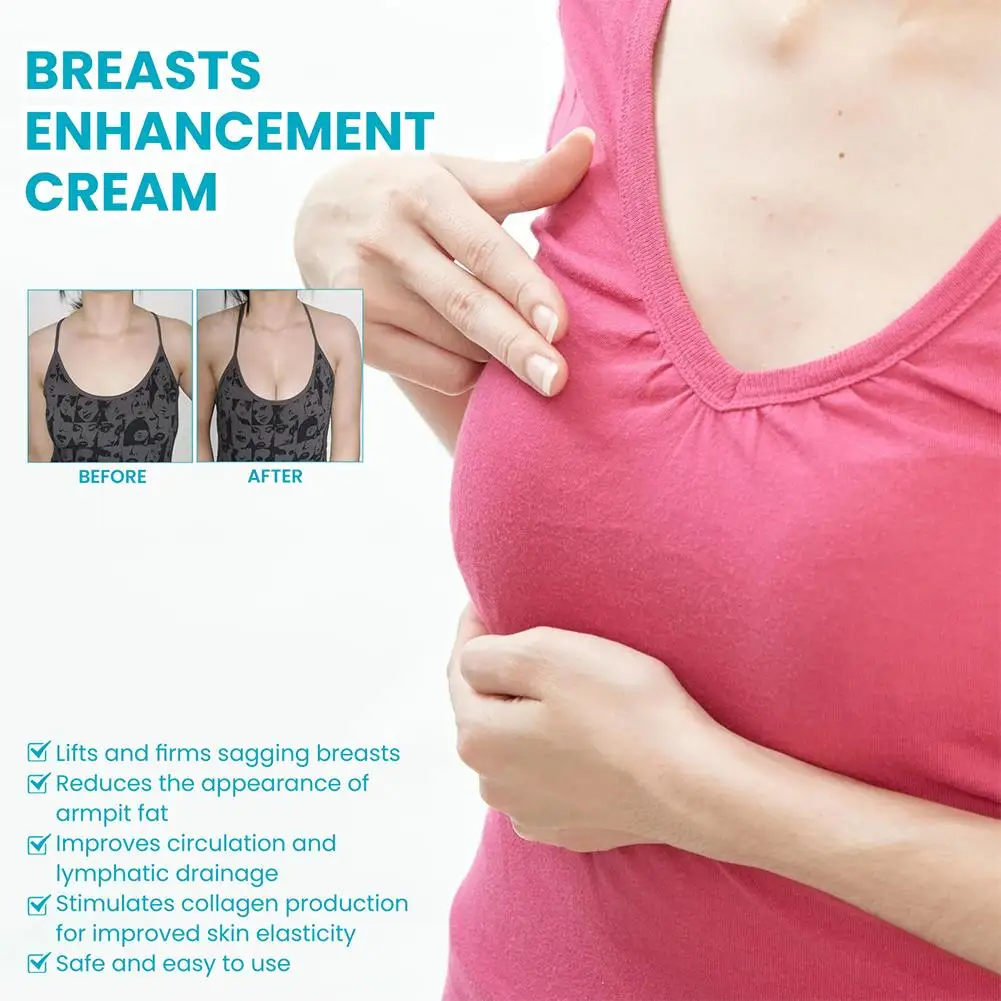 40g Breast Lifting Cream Fast Growth Boobs Tightening Cream Natural Bust Enhancement For Sagging Shrinking Skin Care