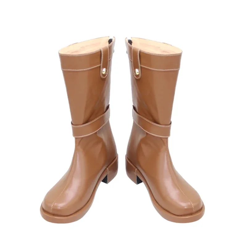 Anime frieren cosplay sapatos botas quadrinhos role play uniforme halloween carnaval festa roupa feminino masculino adereços de natal