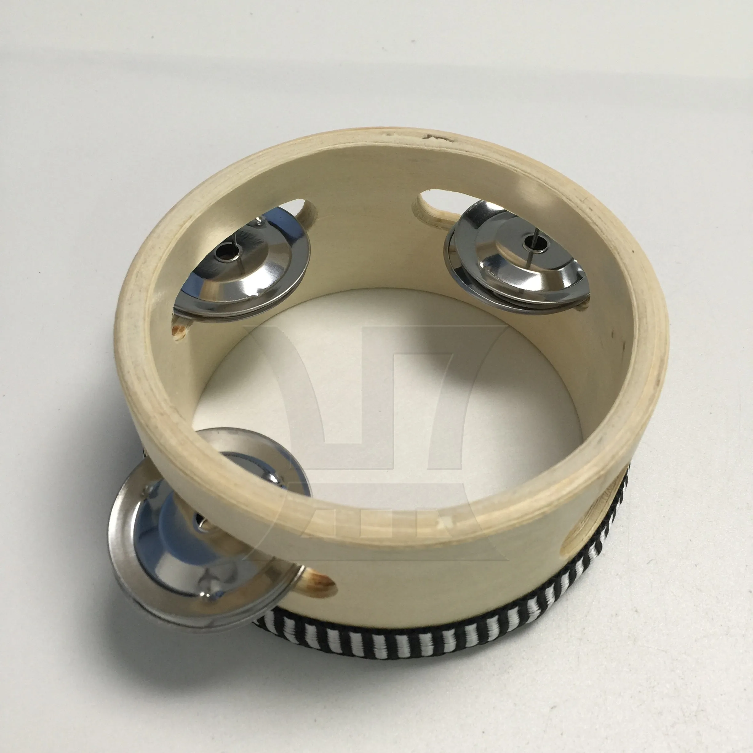 

Yibuy 1pc Tambourine Drum 4 Inches Ktv Rattle Show Accompaniment Hand Bell Ring