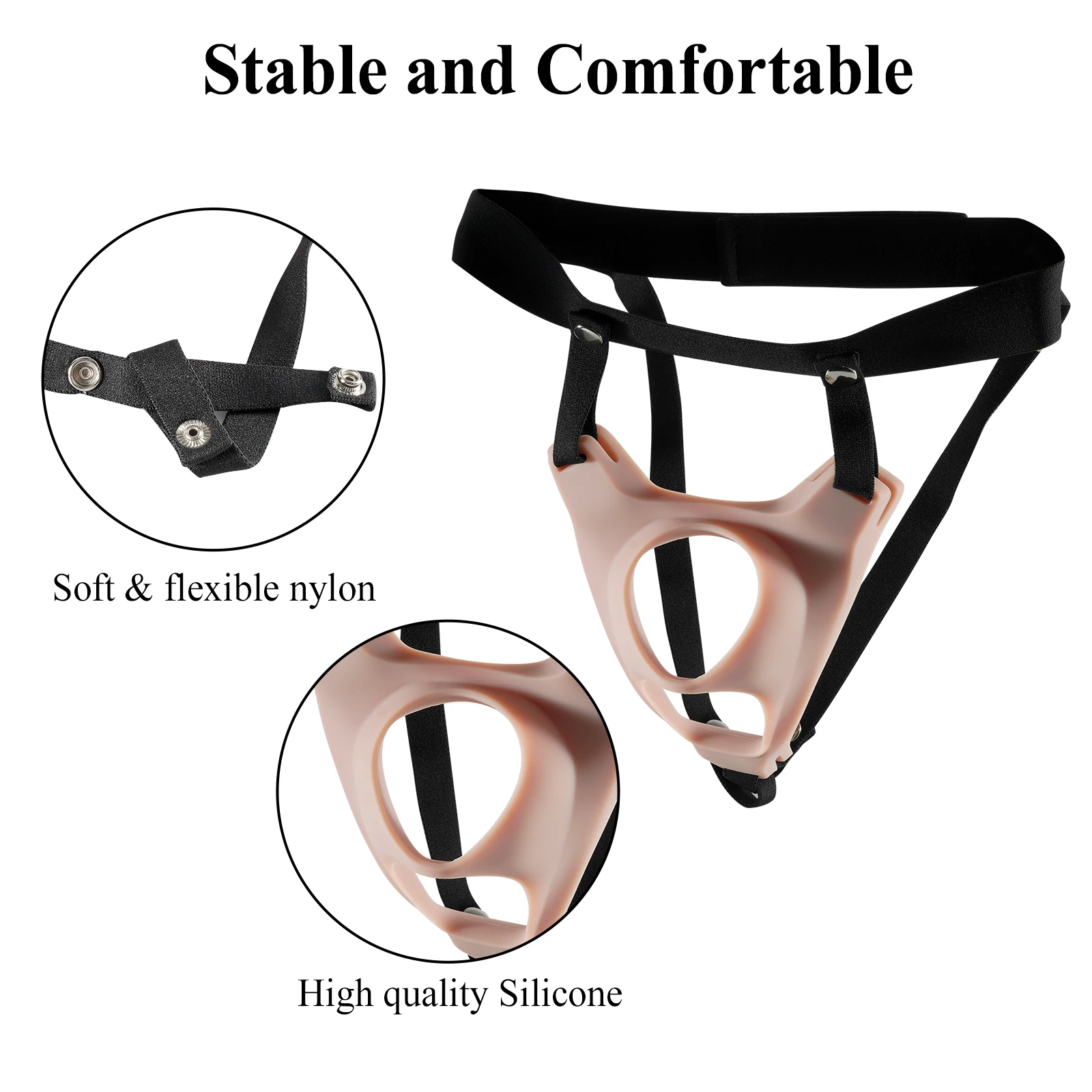 Strapon Realistic Dildo Pants Harness for Men Couples Strap Ons Double Hole Pegging Accessory Belt Erotic Goods Sex Toys Sexshop