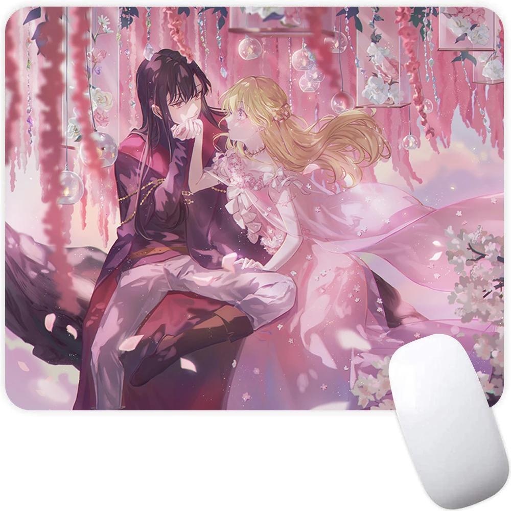 لوحة ماوس ألعاب صغيرة من Who Made Me A Princess، لوحة ماوس كمبيوتر، حصيرة ماوس ألعاب الكمبيوتر مقاس XXL، لوحة مفاتيح للكمبيوتر المحمول، وسادة مكتب #4