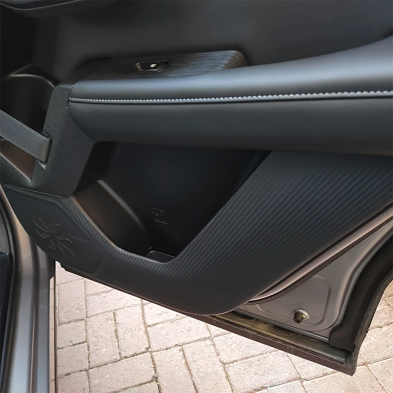 

For BYD ATTO 2 2025 2026 2027 PU Leather Car Door Anti Kick Pad Protection Stickers Cover Protector Trim Film Auto Accessories