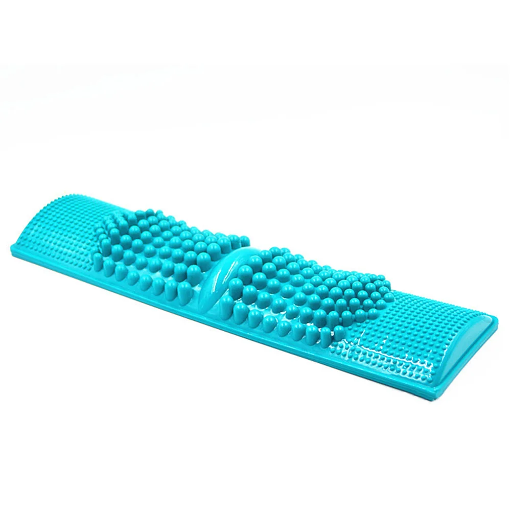 

1pc Foot Massage Mat Foot Massager Plastic Pebble Toe Pressure Plate Massage Pad ( Green Color) foot massaging pad